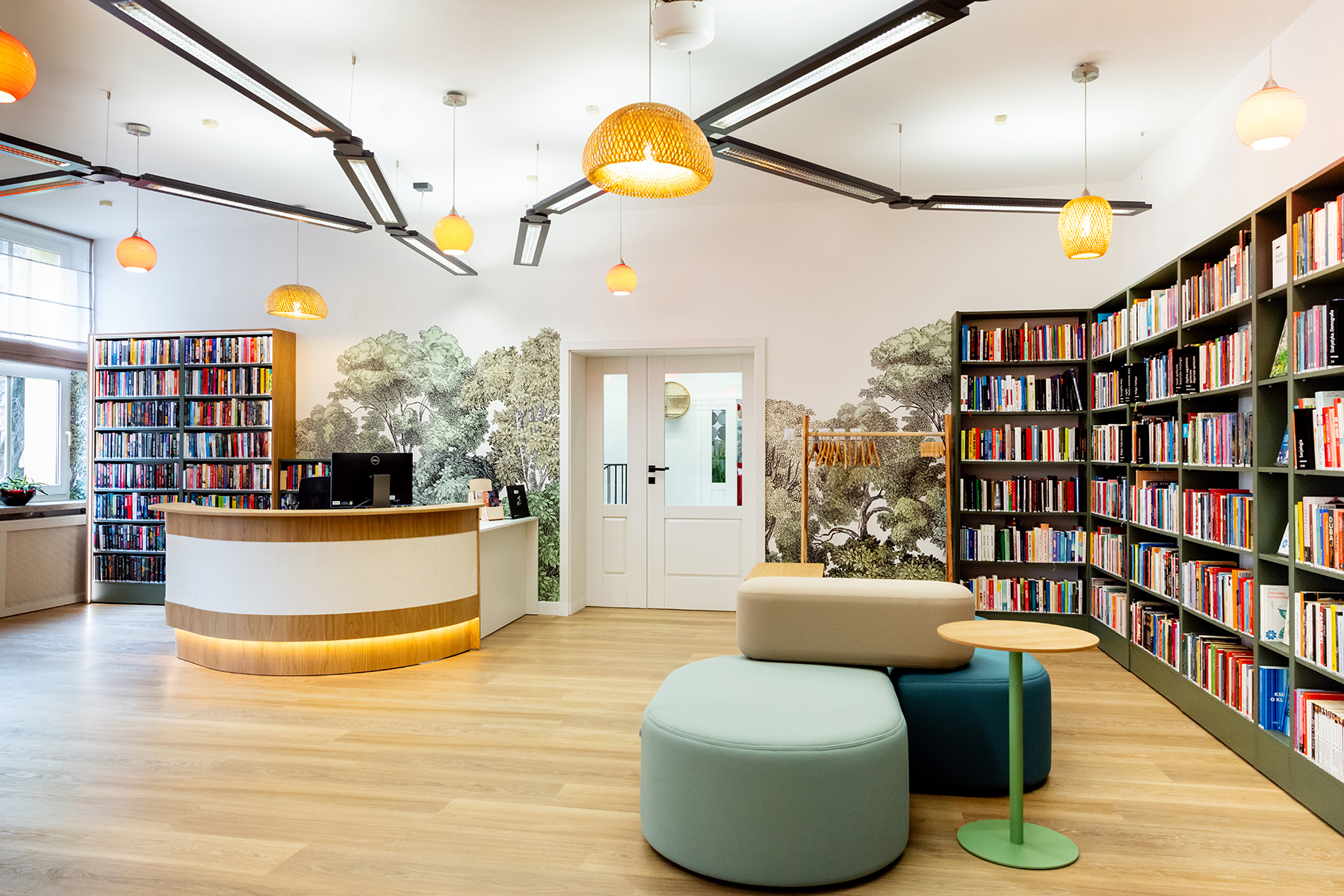 Wnętrze filii Żytnia