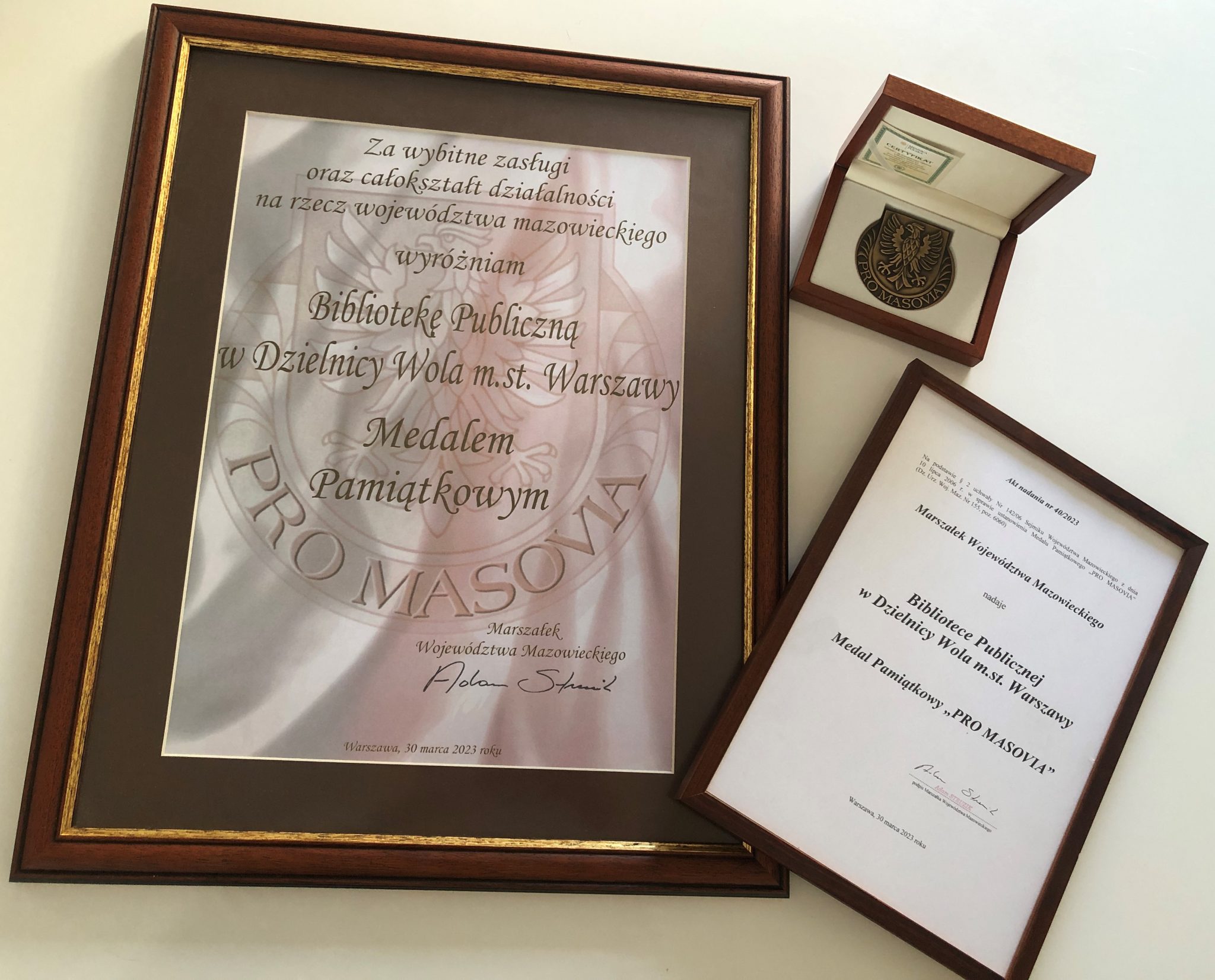 Uroczyste obchody 90-lecia Biblioteki na Woli