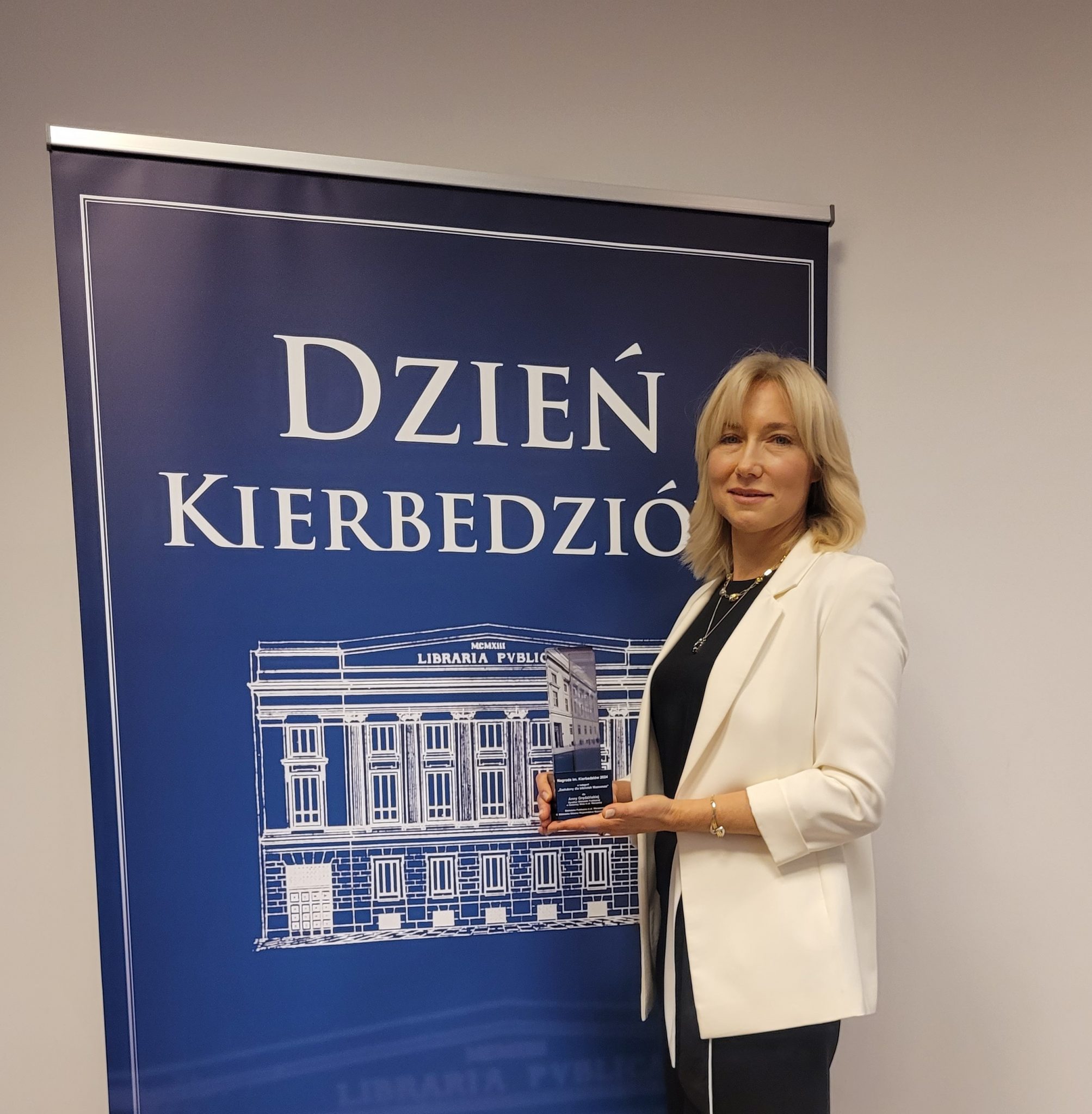 Nagroda im. Kierbedziów w kategorii „Zasłużony dla bibliotek Mazowsza”
