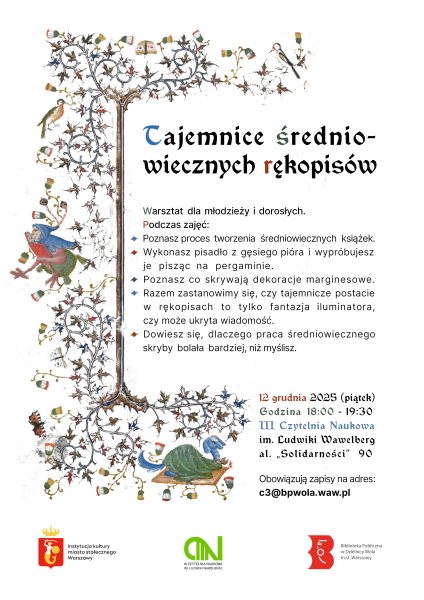 plakat_A4_tajemnice_rękopisów
